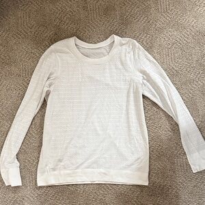 lululemon athletica White Long-Sleeve